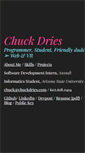 Mobile Screenshot of chuckdries.com